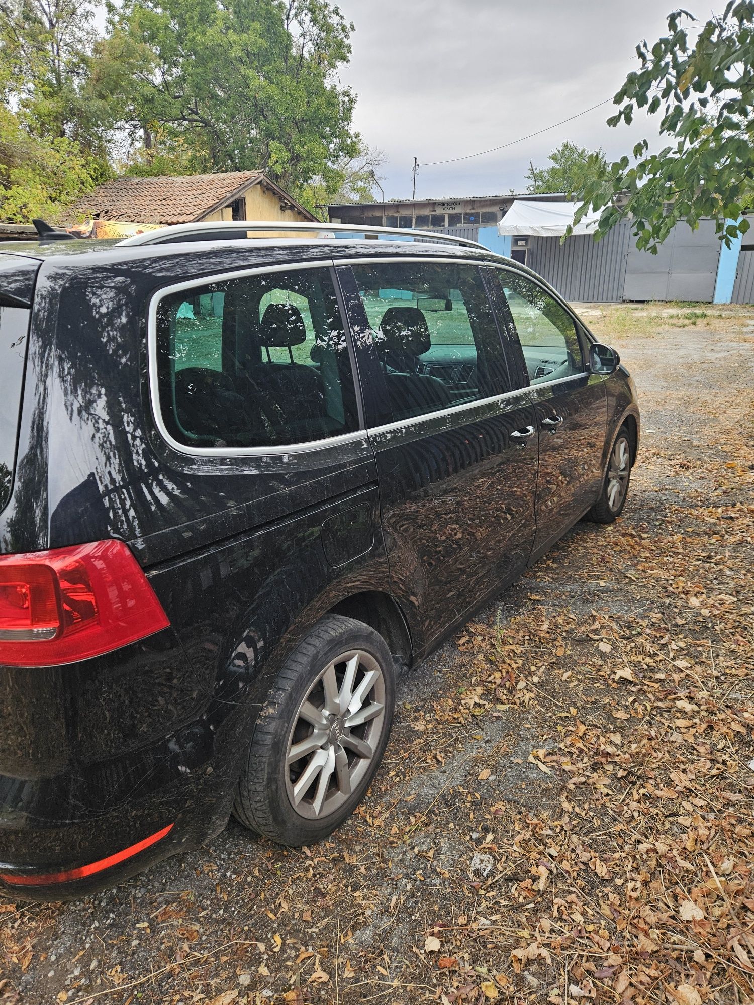 Vw sharan 2.0tsi dsg с кожа на части фолсваген шаран