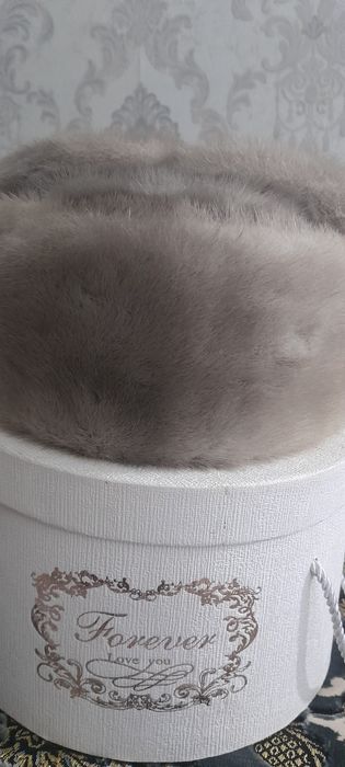 Норковая шапка женская