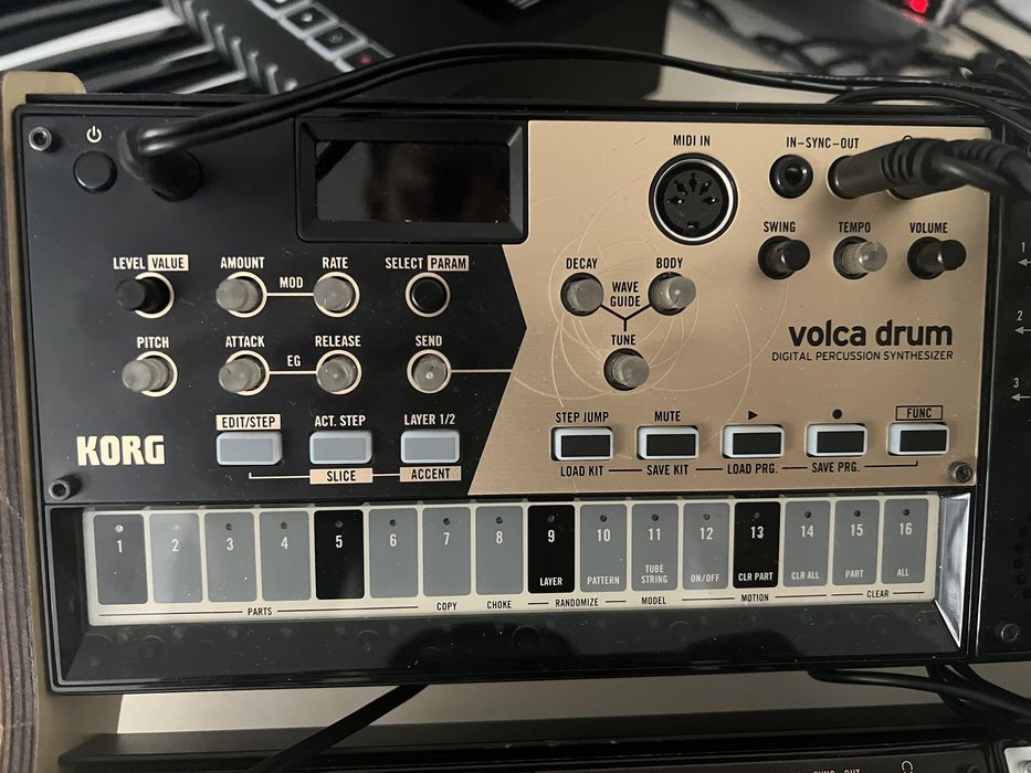 Volca Mix/Bass/Drum/FM2/Sequenz