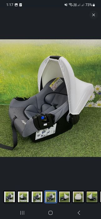 Продам капюшон для автолюльки и вкладыш