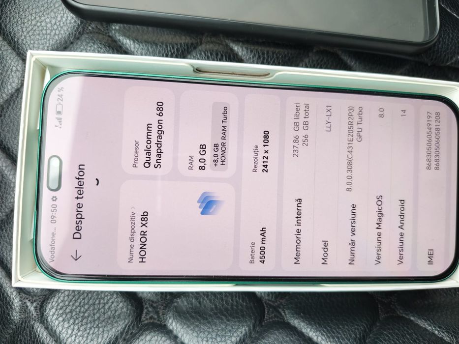 Smartphone honor cadou smartwach