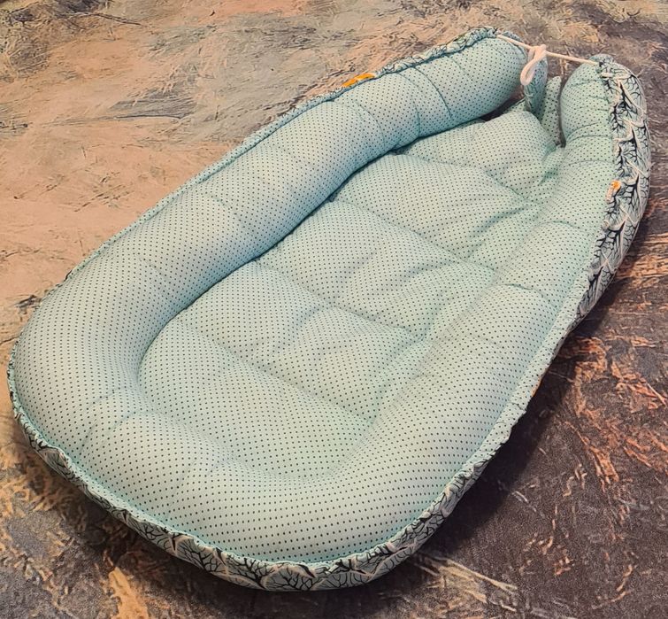 Baby Nest Cocoon 90x50 cm, Turcoaz