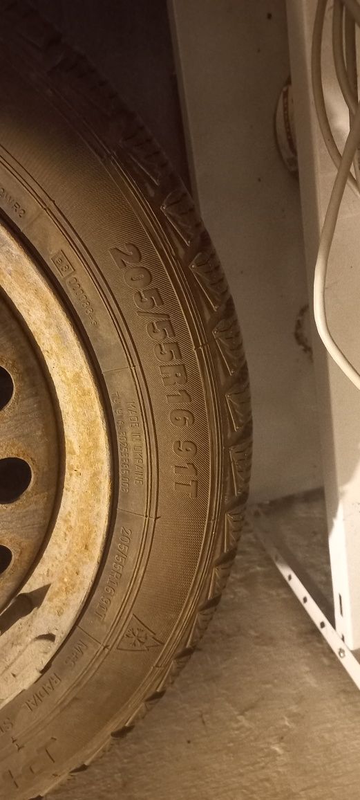 Джанти 16" 5х114.3 с зимни гуми