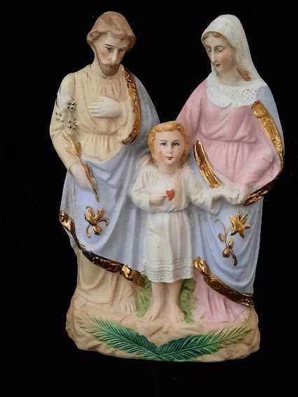 figurina veche Sfânta Familie