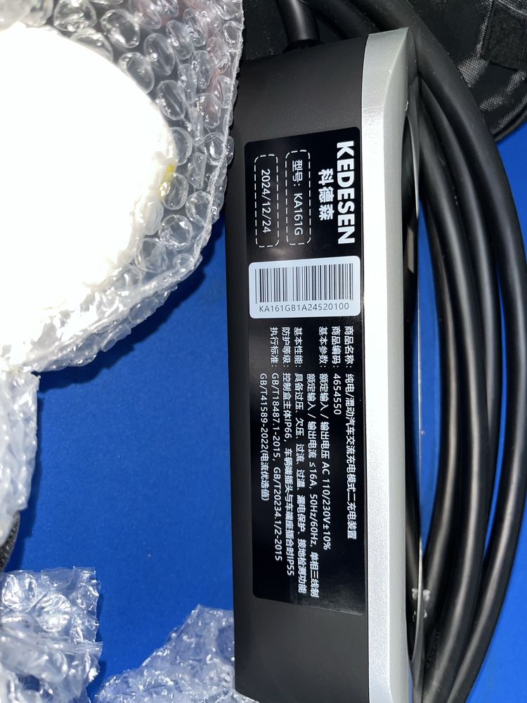 Зарядка для электромобиля 16А 3.5 квт byd leap zencar type 1 gbt