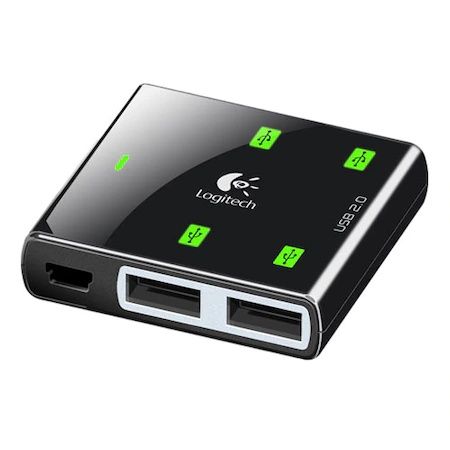 Logitech 4-Port Premium USB 2.0 Hub for Notebooks 

Hub-ul Premium USB
