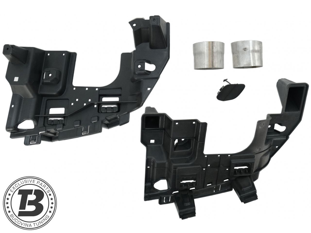 Difuzor Bara Spate cu Ornamente compatibil cu Mercedes GLE Coupe C292 AMG