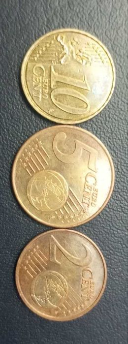продам монеты евро центы