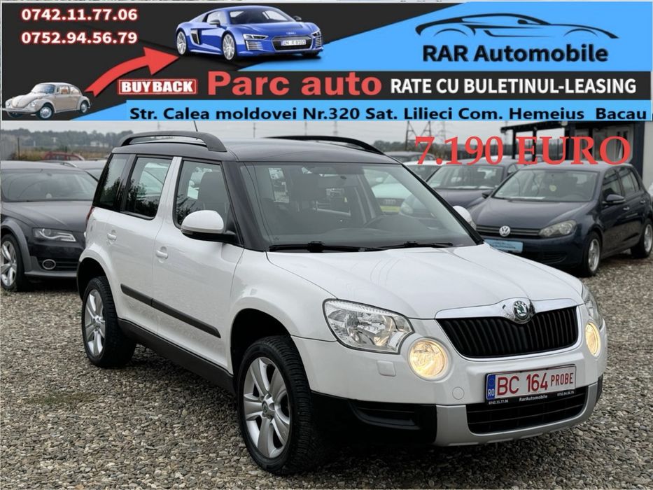 Skoda Yeti 2.0Tdi 4X4 Bi-Color Rate Garantie Buy-Back