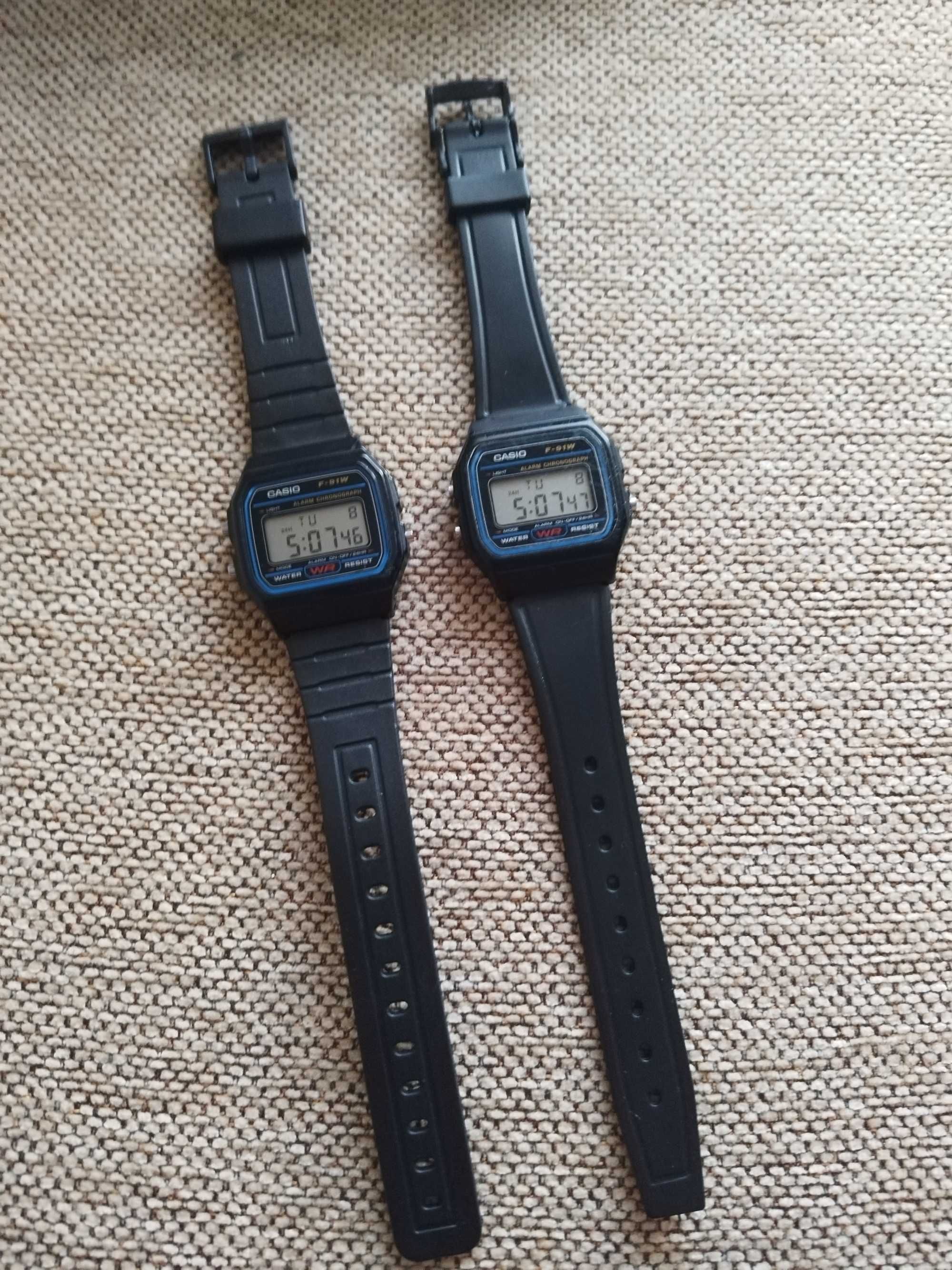 Ceas Casio F-91W Functionale 2 bucăti