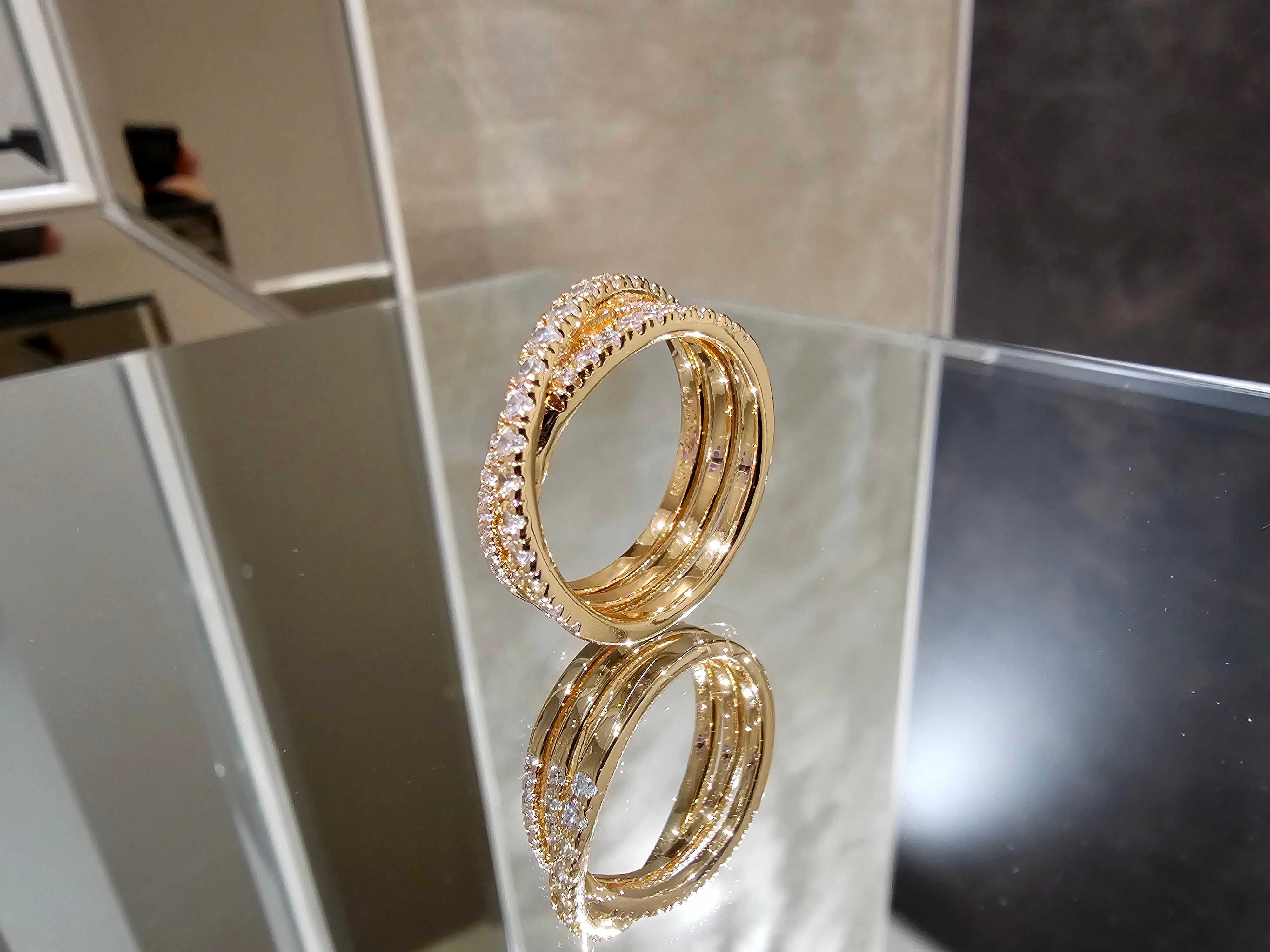 CARTIER Etincelle de Cartier Rose Gold Paved Diamonds Дамски Пръстен