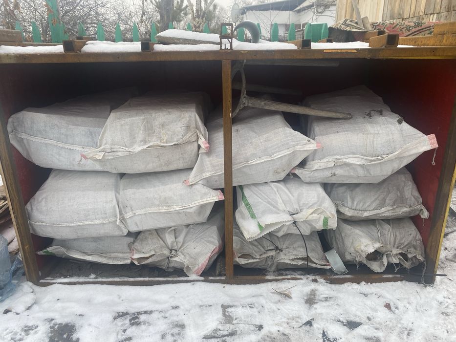 Дрова в мешках бобровка