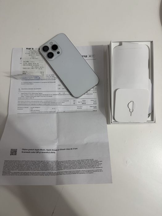 Iphone 15 pro full box garantie