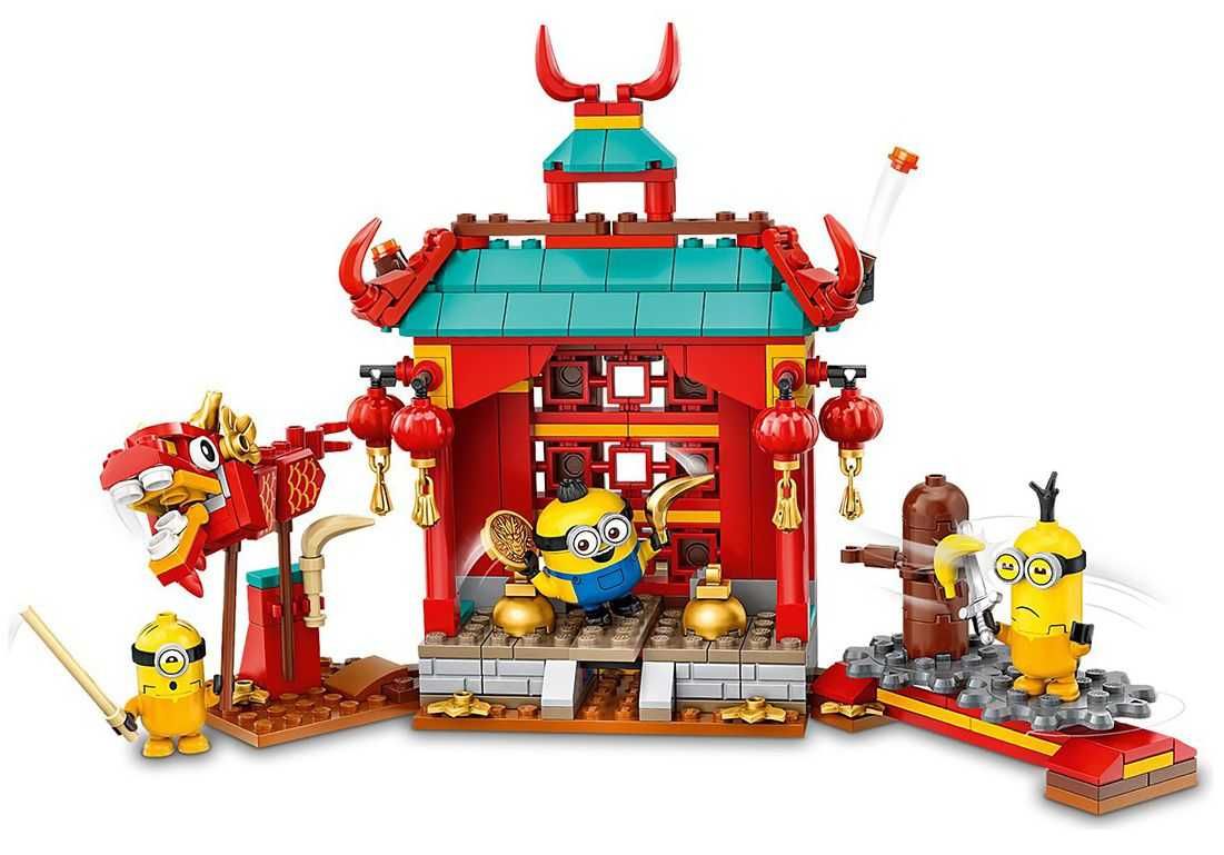 НОВО LEGO Minions - Кунг-фу битка (75550)