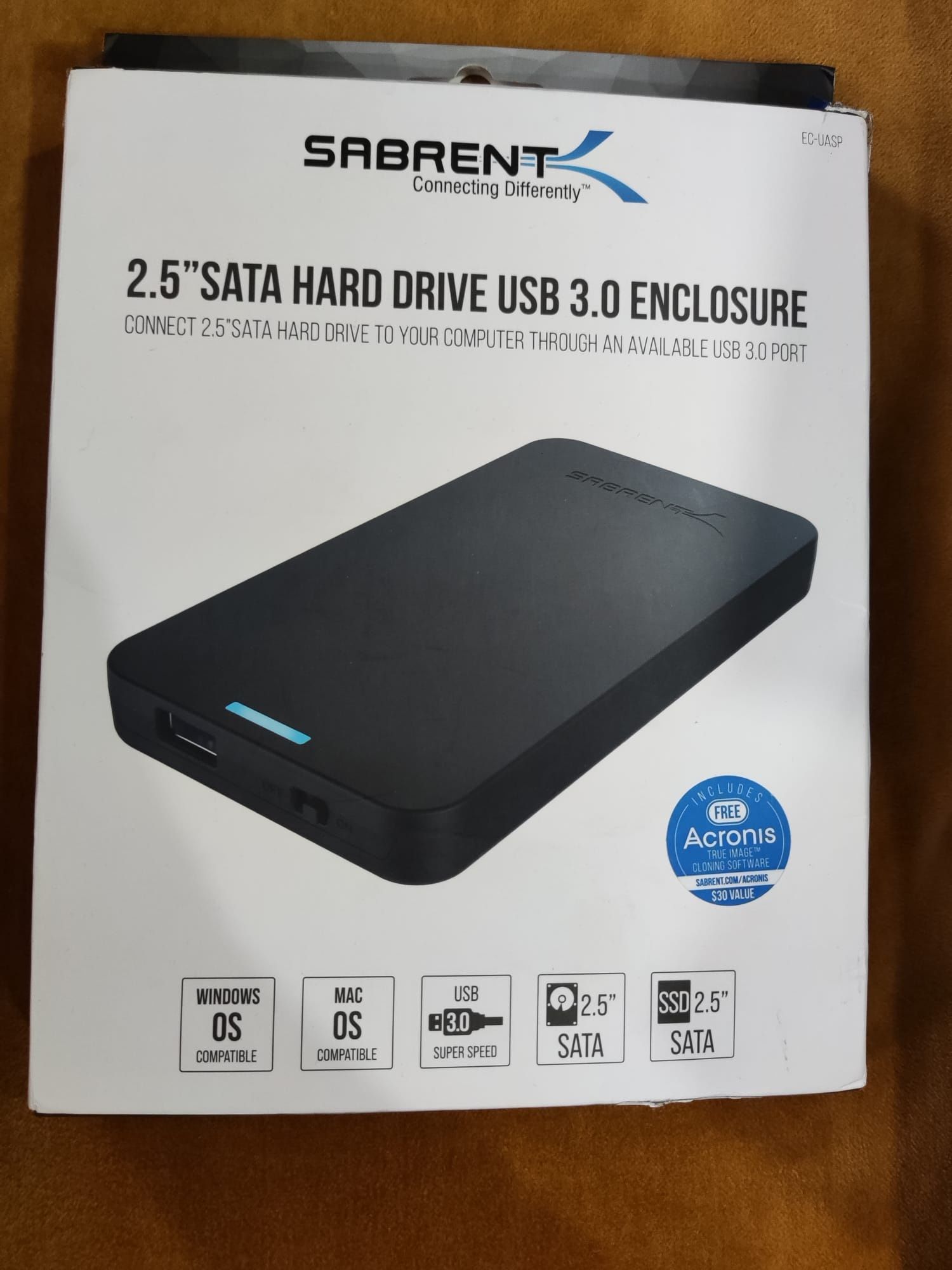 2.5 sata hard drive usb 3.0 enclosure
