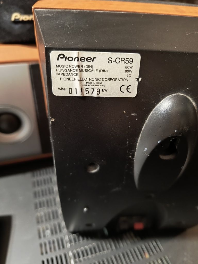 Тонколони + ресийвър Pioneer