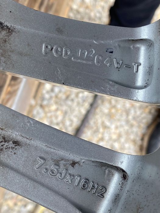 16 Цола 5 х 112 мм Фолксваген , VW Голф , Пасат , Туаран , Джета