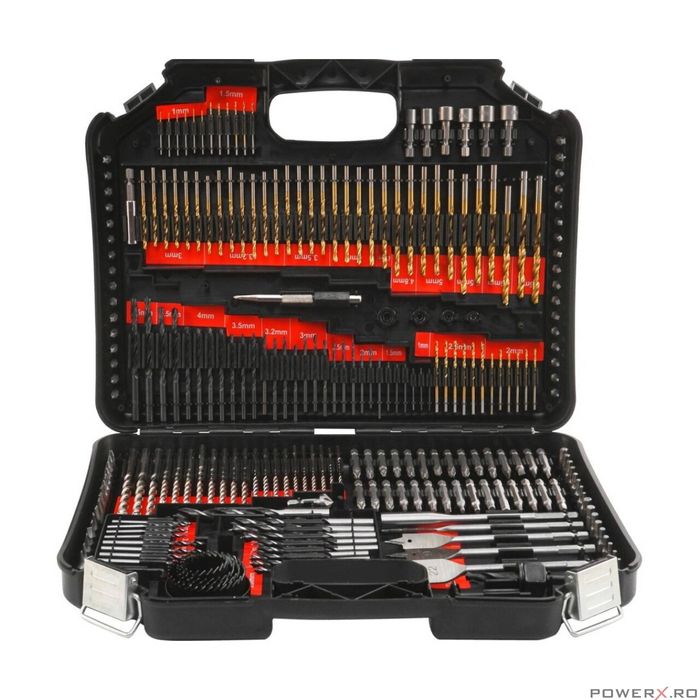 Trusa Set 246 Burghie Lemn Metal Beton Biti Verke