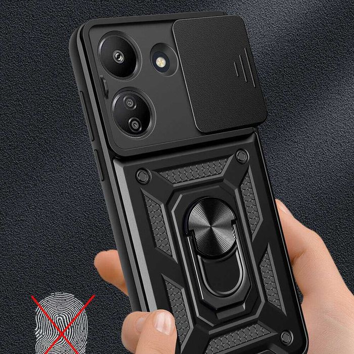 Xiaomi Redmi 13C - Удароустойчив Кейс Гръб CamShield