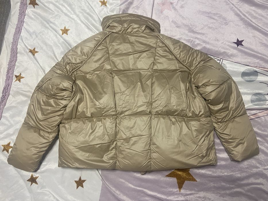 Ново!!! Зимно яке, пуфър. Бежов цвят, размер 42