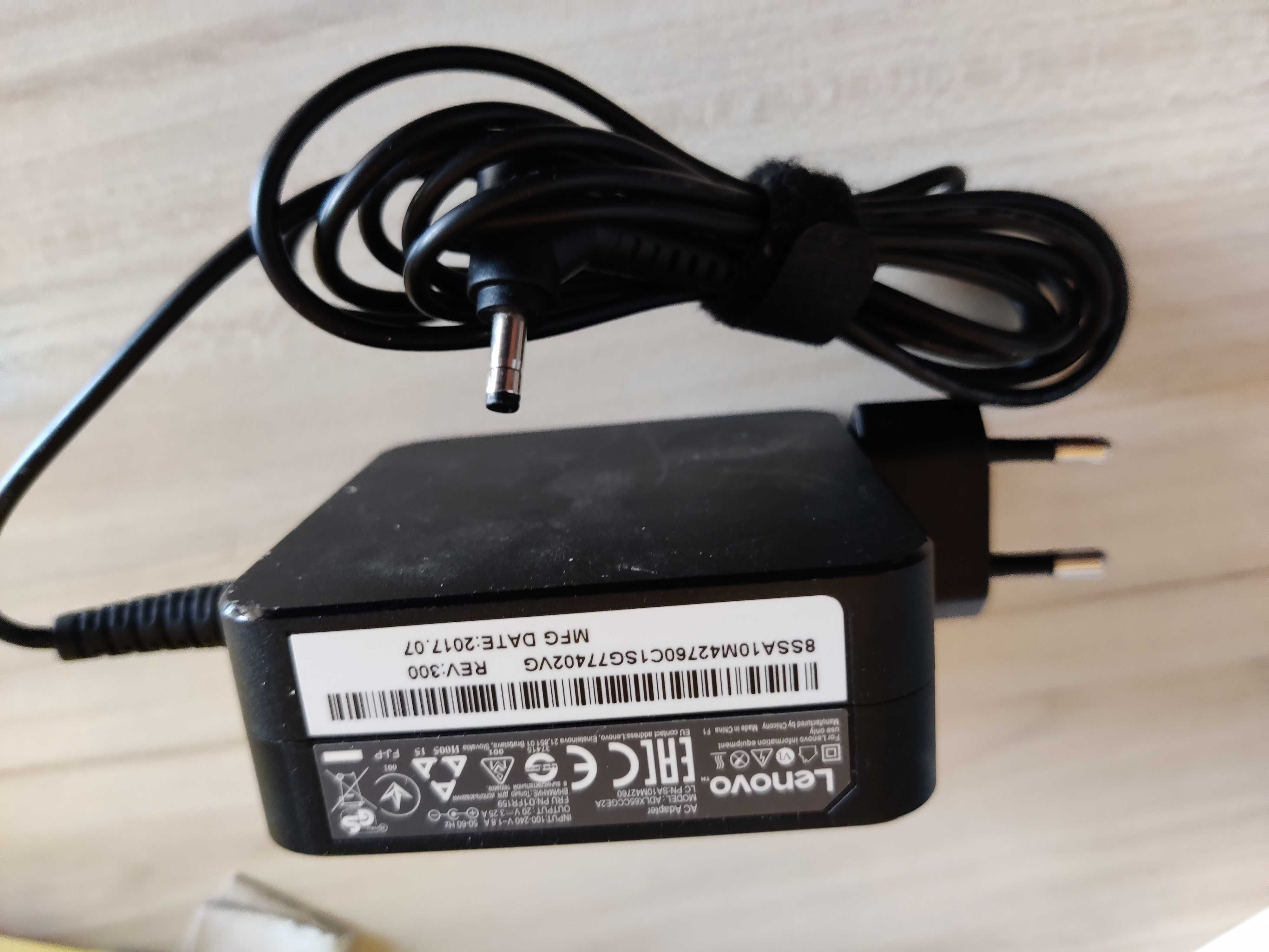 AC Adapter за лаптоп Lenovo 20V 3.25A 65W (4.0x1.7) шуко