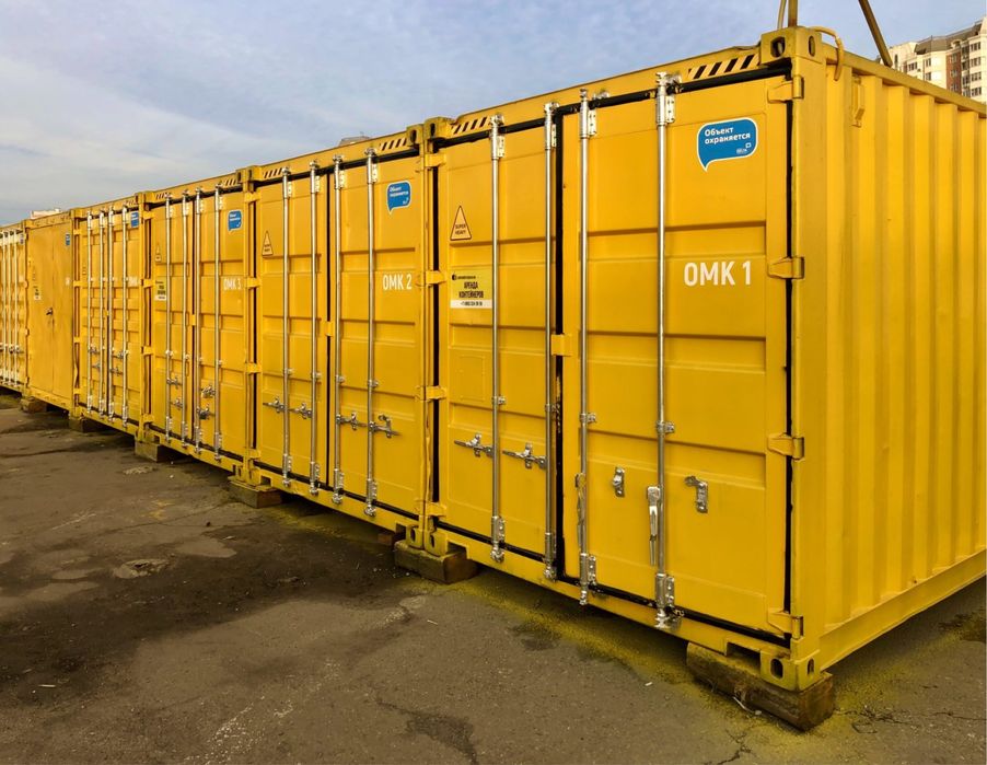 Сдаются в аренду контейнеры под склад на охраняемой складской базе