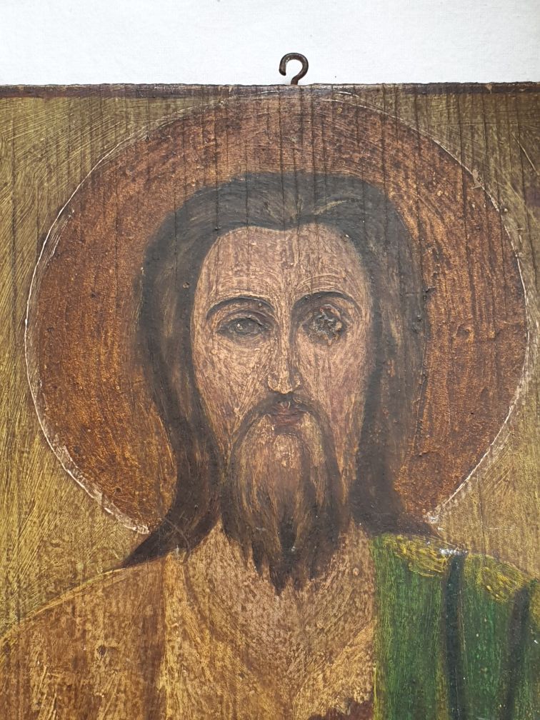 Icoana veche pe lemn, Sf Ioan Botezatorul, sec XIX