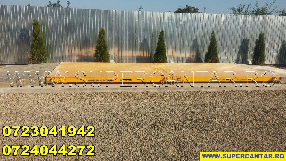 Cantar auto dube 10t 5mx2,5m Omologat lemne carbune fier vechi deseuri