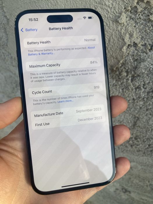 Iphone 15 128gb black