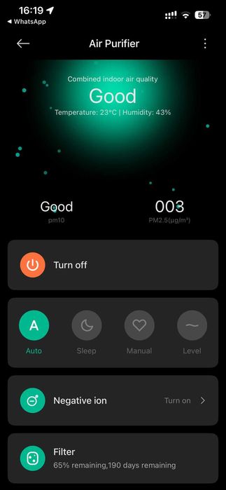 Purificator Aer Xiaomi Smart Air Purifier 4 PRO