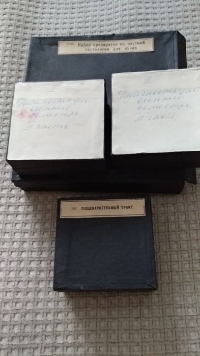 препараты для микроскопа