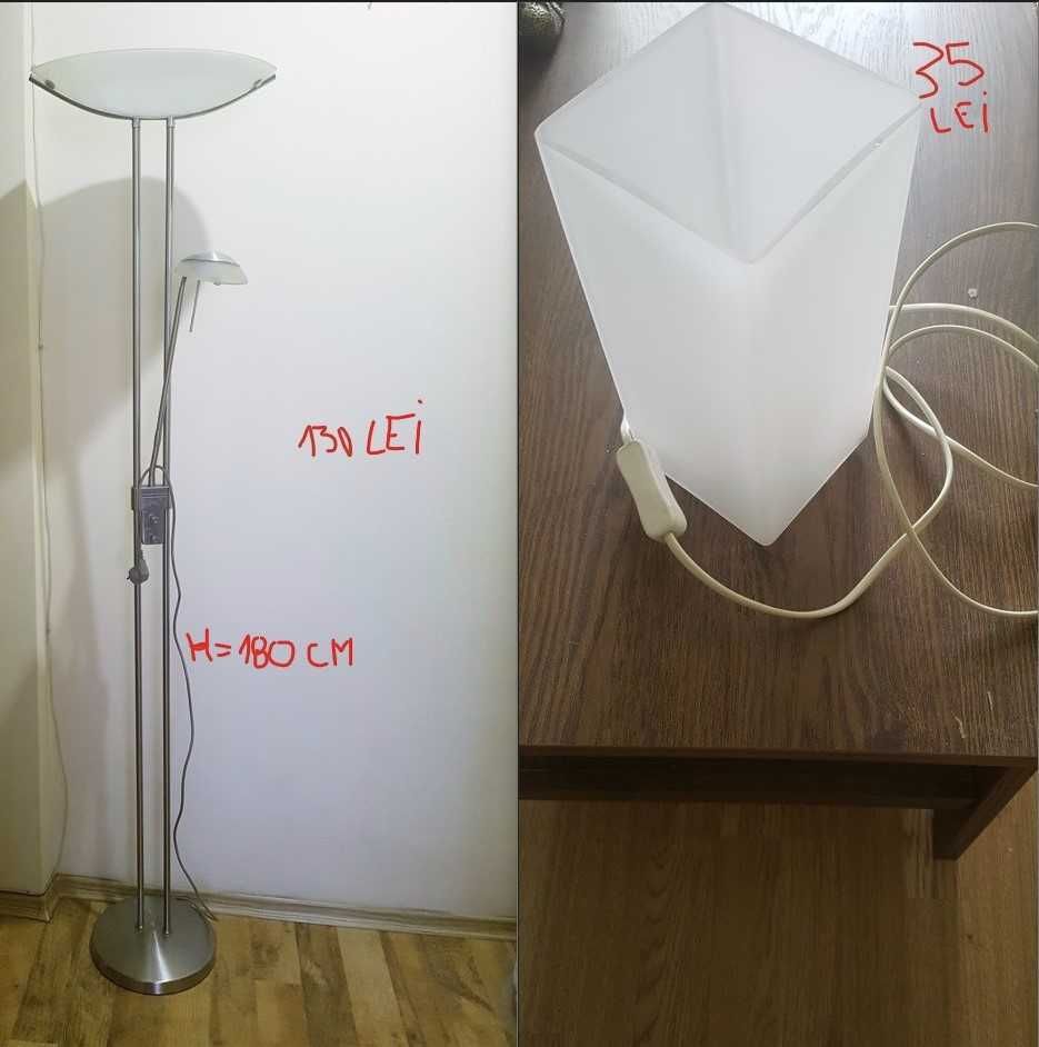 Diverse luminat: Lustre, Lampadar/Lampi, Plafoniere & Abajururi sticla