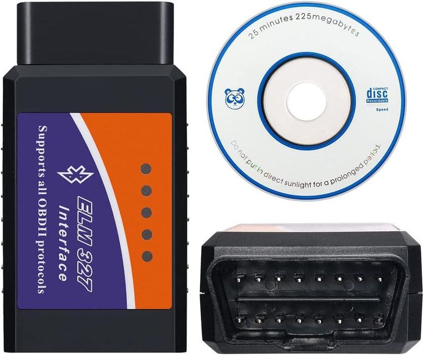 тестер за автомобилна диагностика + софтуер elm 327 obd ii ...