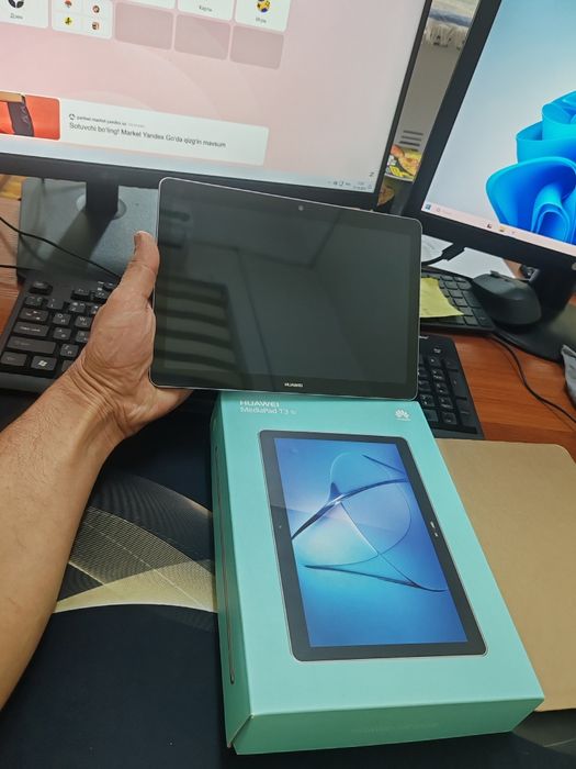 Planshet Huawei PediaPad T3  sim uqiydi