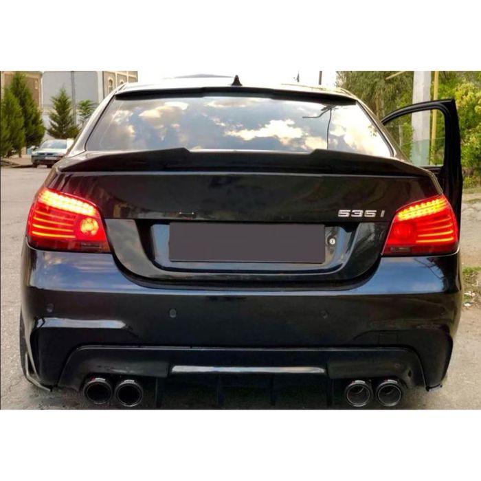 PSM Спойлер Bmw E60 Черен гланц