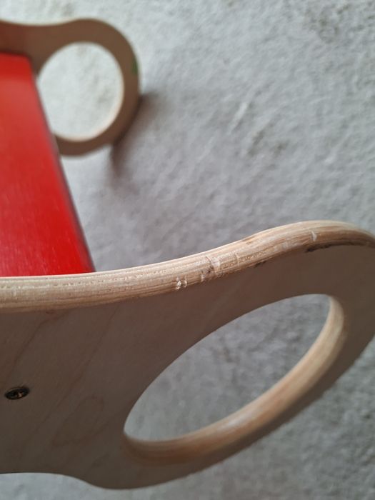 Balansoar curcubeu lemn varianta mare