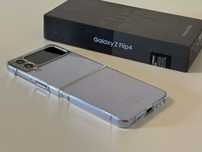 Бартер!!Като нов! 256GB Galaxy Flip 4 Blue (Син)