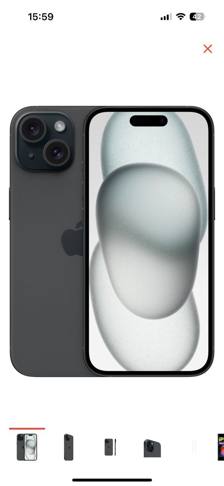 Iphone 15 128gb 100%