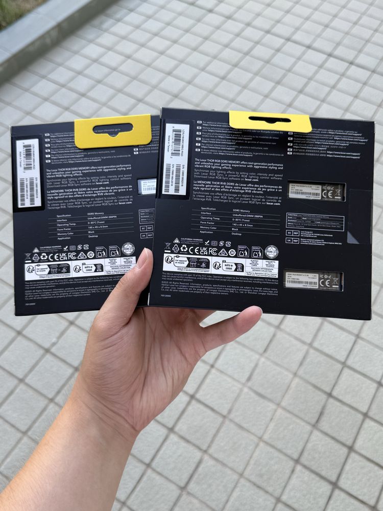 Оперативная память Lexar Thor DDR5 32GB ( 2*16GB) 6000