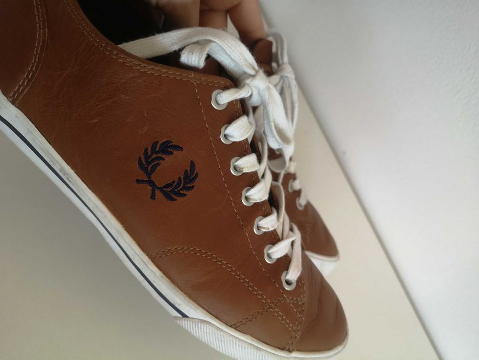 pantofi sport Fred Perry tenesi adidasi casual piele