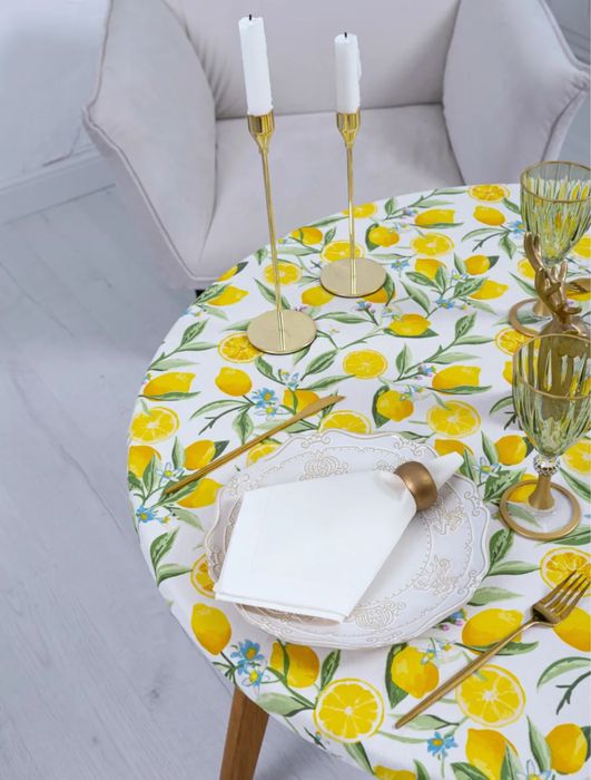 Скатерть тканевая водоотталкивающая