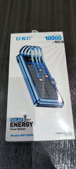 Външна соларна батерия за телефон