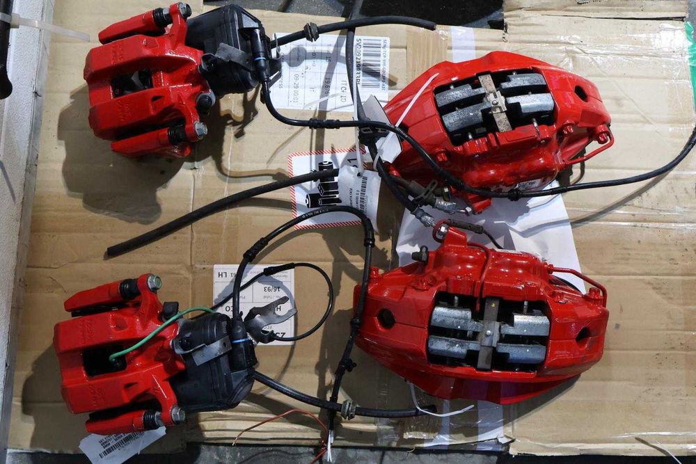 Etrieri spate M Performance roșii BMW Seria 5 G30 /G31 – set complet