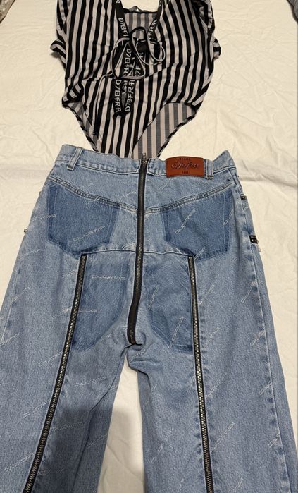 Комплект дънки и боди на Djofra