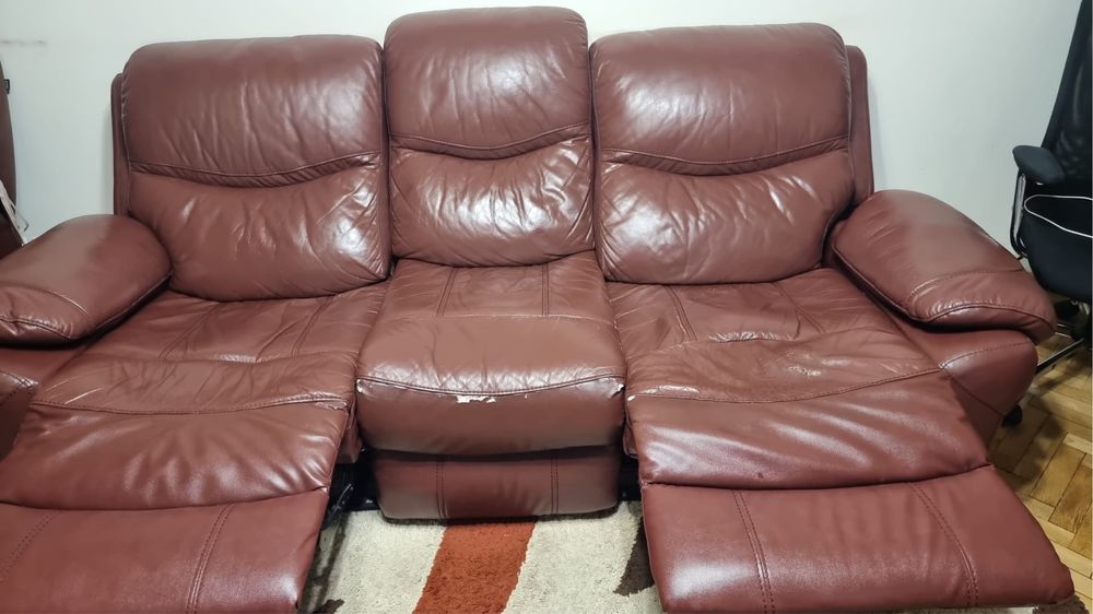 Fotolii si canapea cu recliner