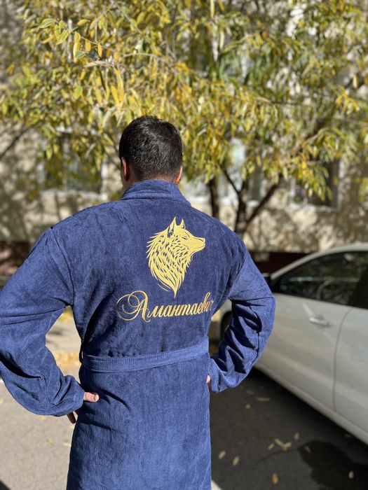 Именные халаты с вышивкой