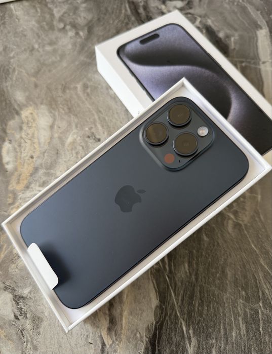 iPhone 15 Pro 128gb Blue Titanium NOU