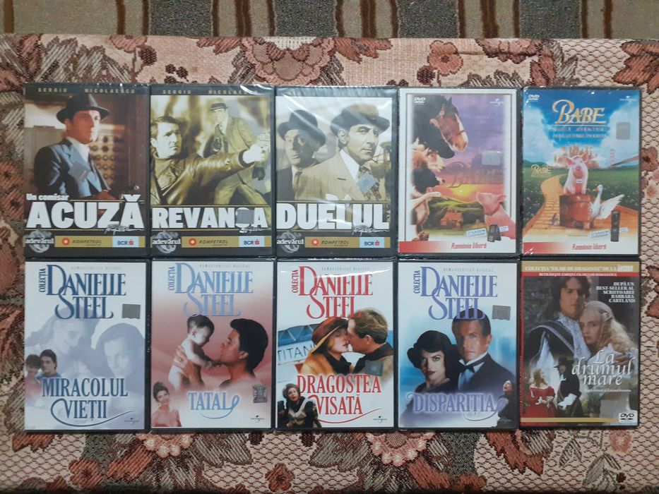 DVD-uri originale cu de filme și concerte live
