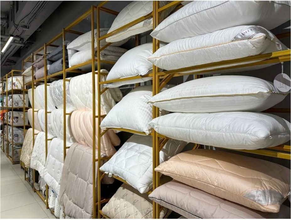 Ортопедические подушки с эффектом памяти.