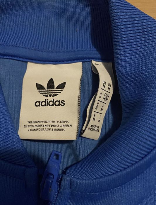 bluza adidas albastra